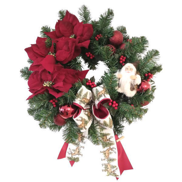 Picture of coroa de NATAL - poinsettia