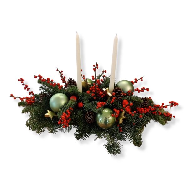 Imagem de mesa natalícia